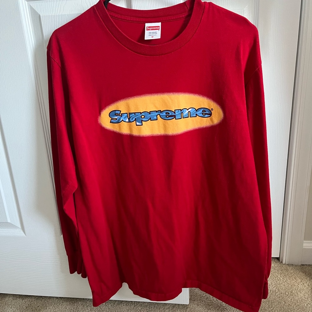 SUPREME Ripple long sleeve tee